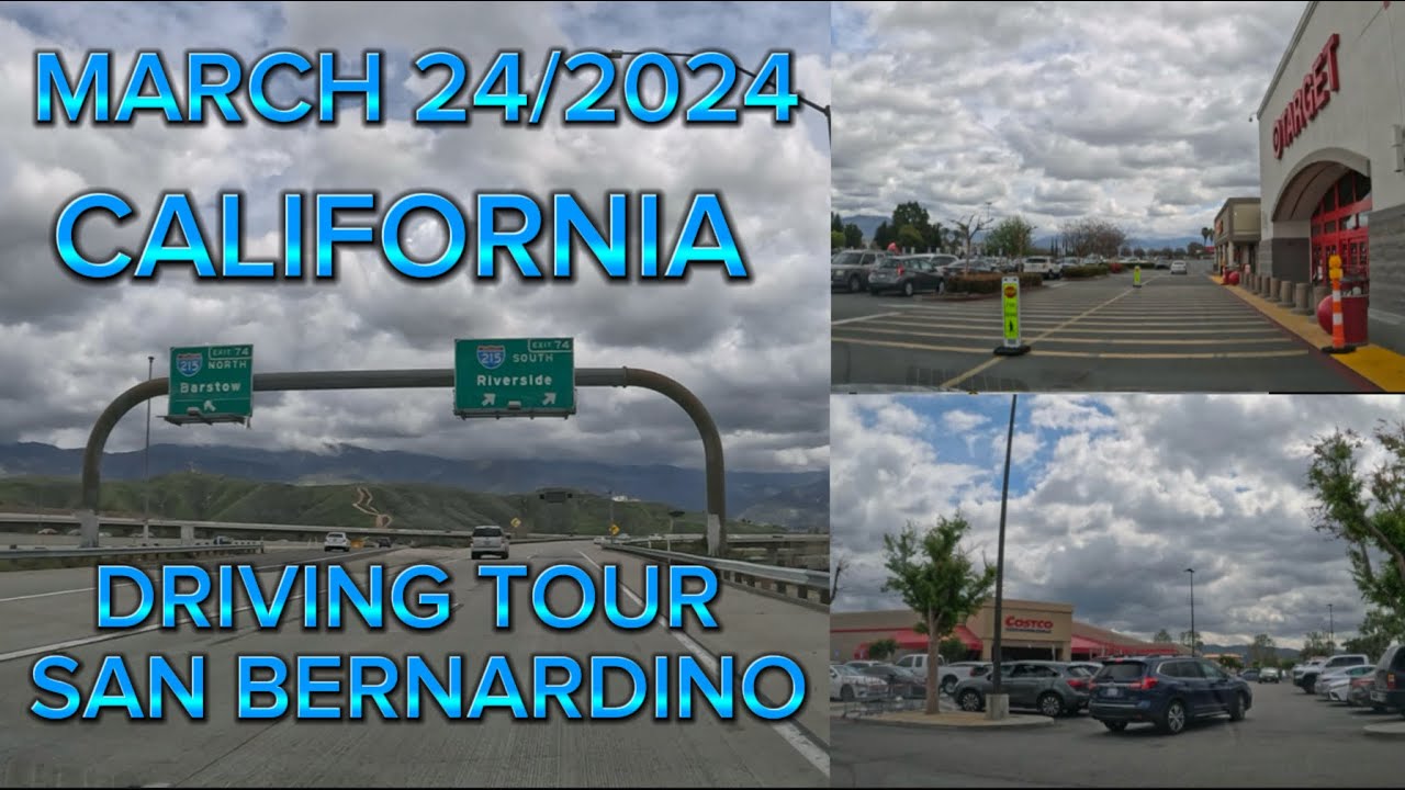 Driving Tour San Bernardino California 🇺🇸 #san bernardino #california