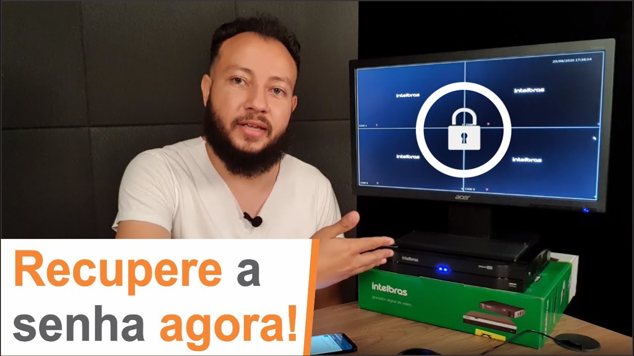 F&Aacute;CIL E R&Aacute;PIDO 2026 Resetar a senha do DVR Intelbras