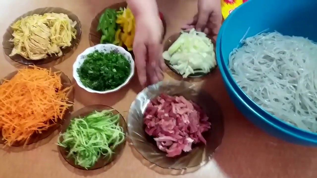 ФУНЧОЗА - любимое блюдо моей семьи.Мой рецепт.