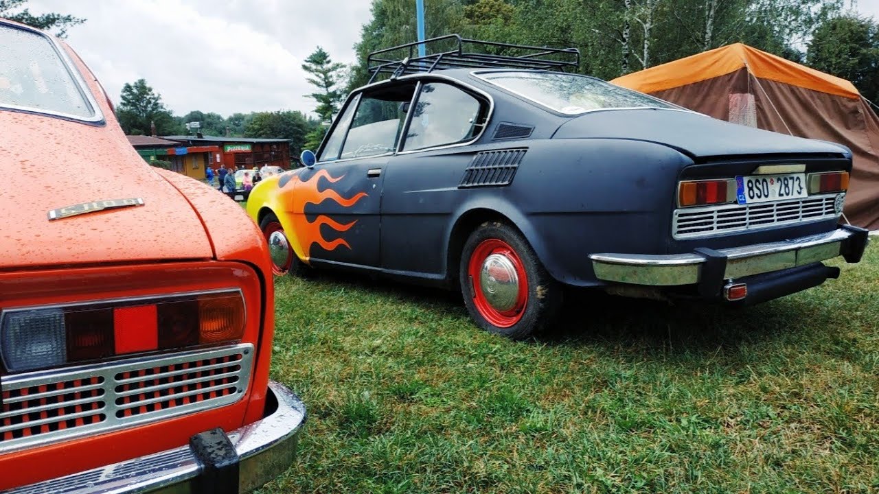 Škoda 110 R- mezinárodní sraz 2020