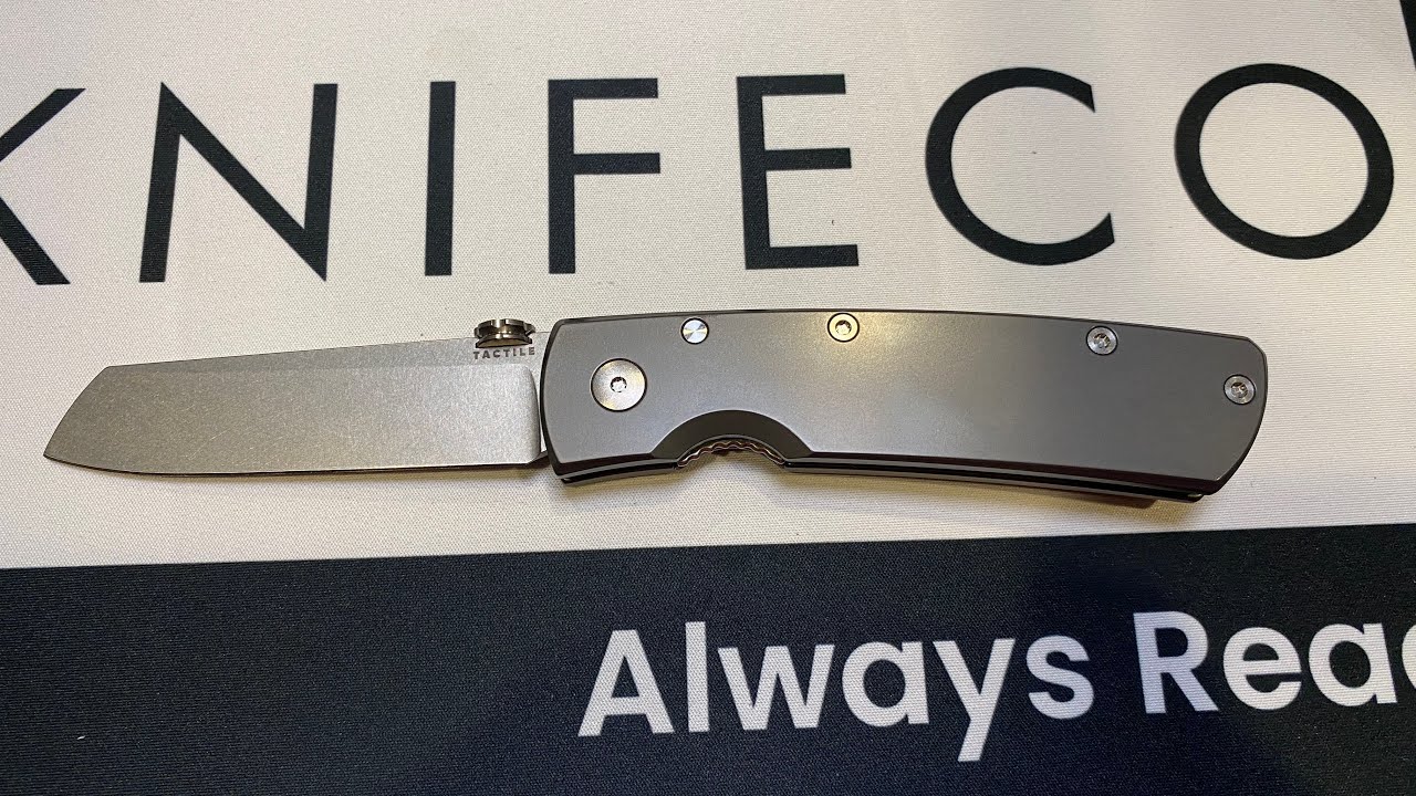 Tactile knife Co. Mariner 2 review!