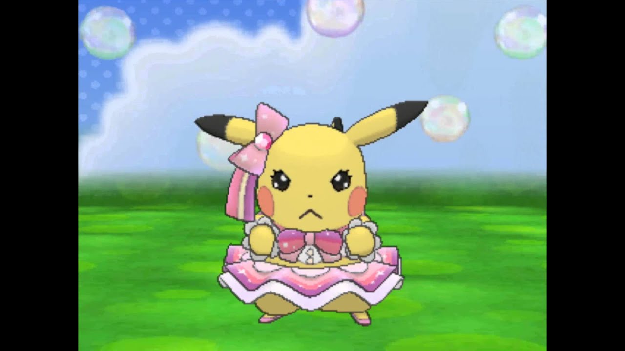 Pokemon Amie: Pikachu Pop Star (Cosplay Pikachu)