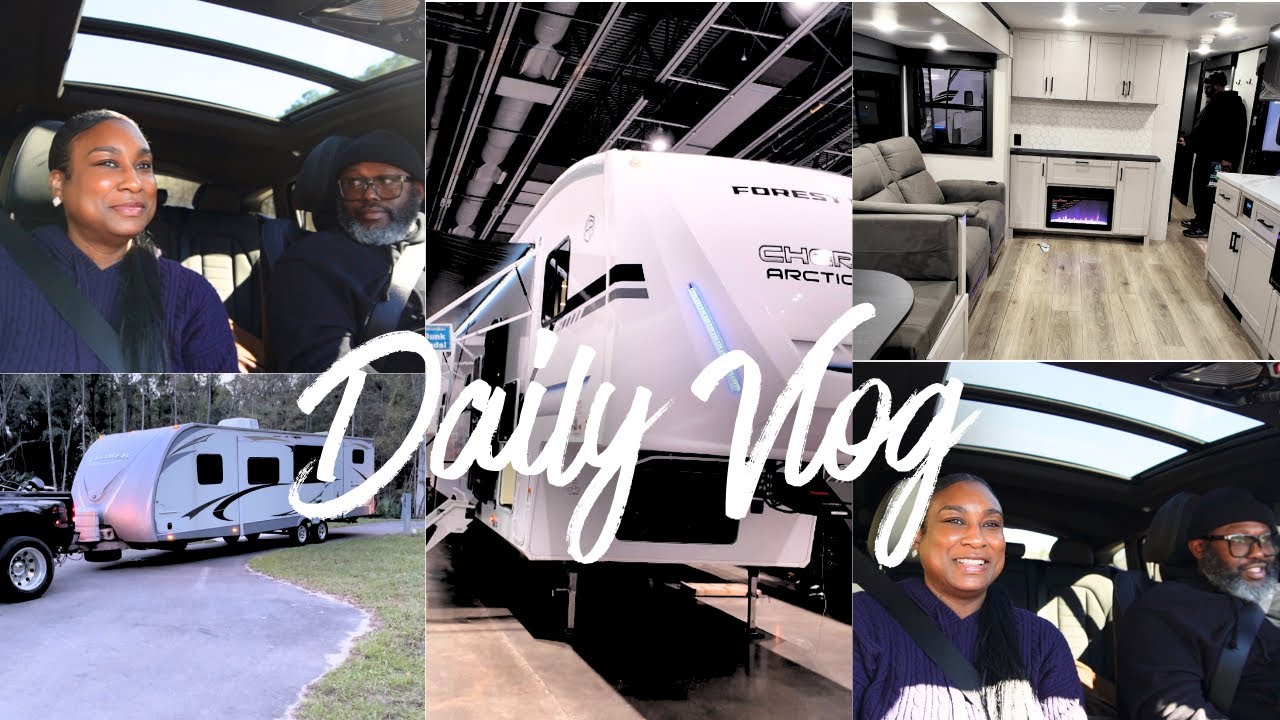 Spend the Day with Us| RV SHOPPING?| Our Full Time RV Experience 