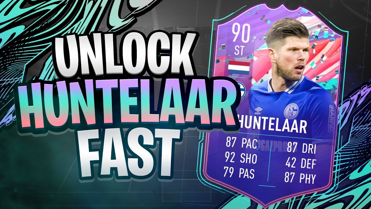 HOW TO UNLOCK FUT BIRTHDAY HUNTELAAR FAST! | FIFA 21 OBJECTIVES | OBEZGAMING