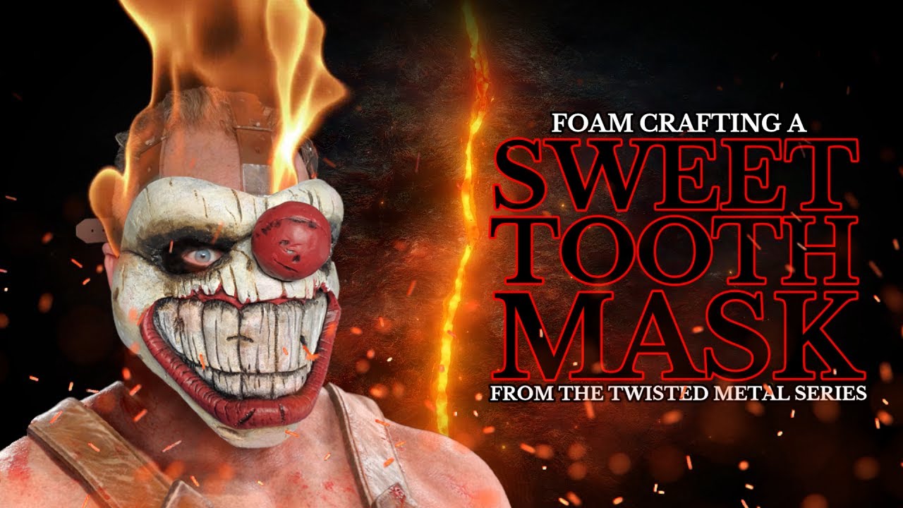 Foam Crafting a Sweet Tooth Mask
