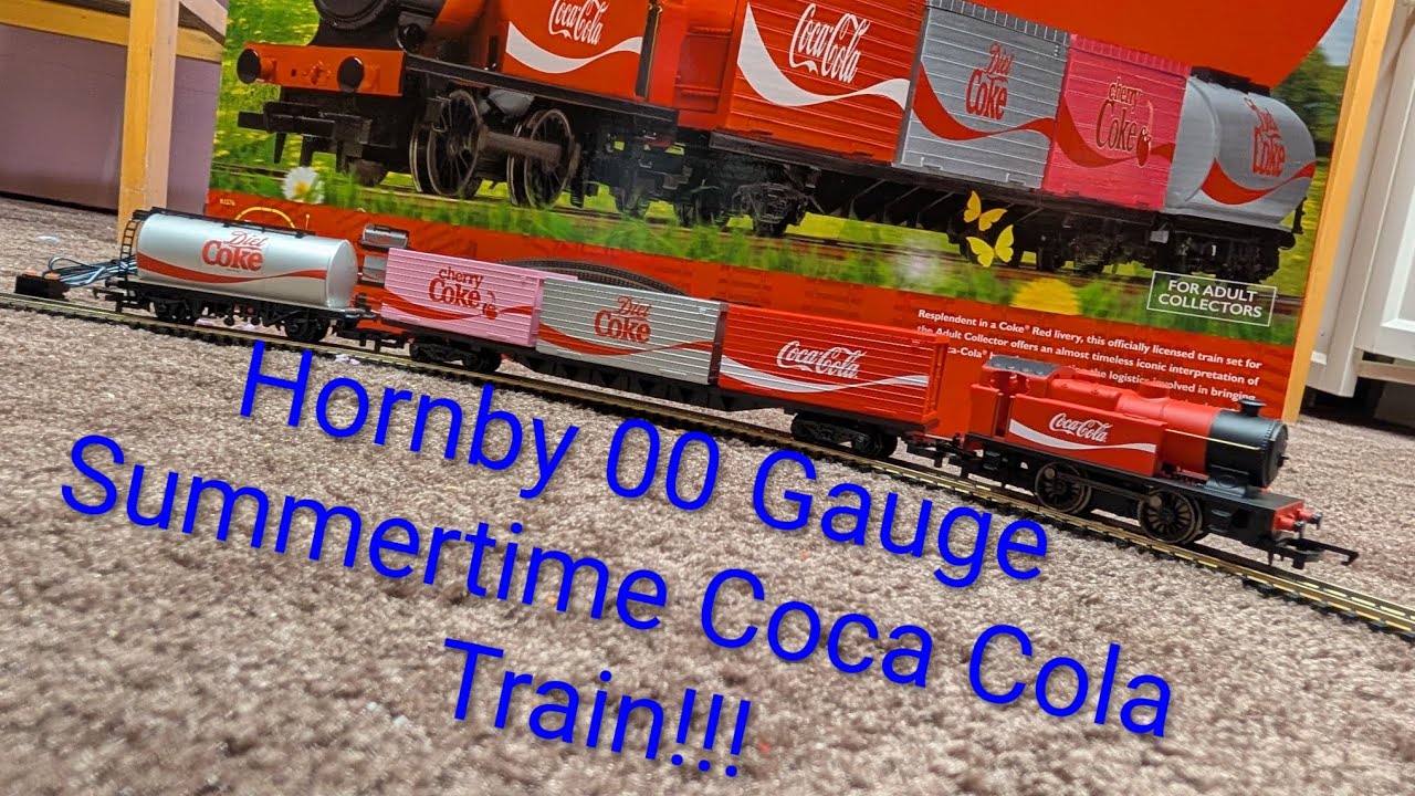Hornby 00 Gauge Summertime Coca Cola Train!!!