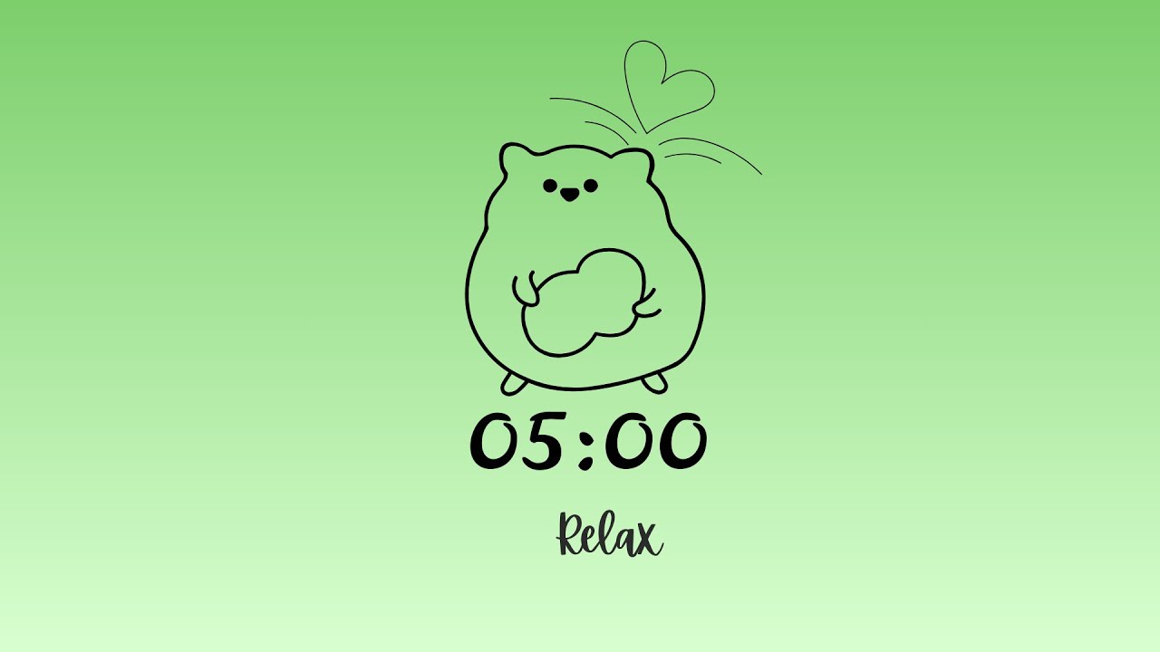 5 min timer “Dreamy Matcha  Mist” 🌸☁️