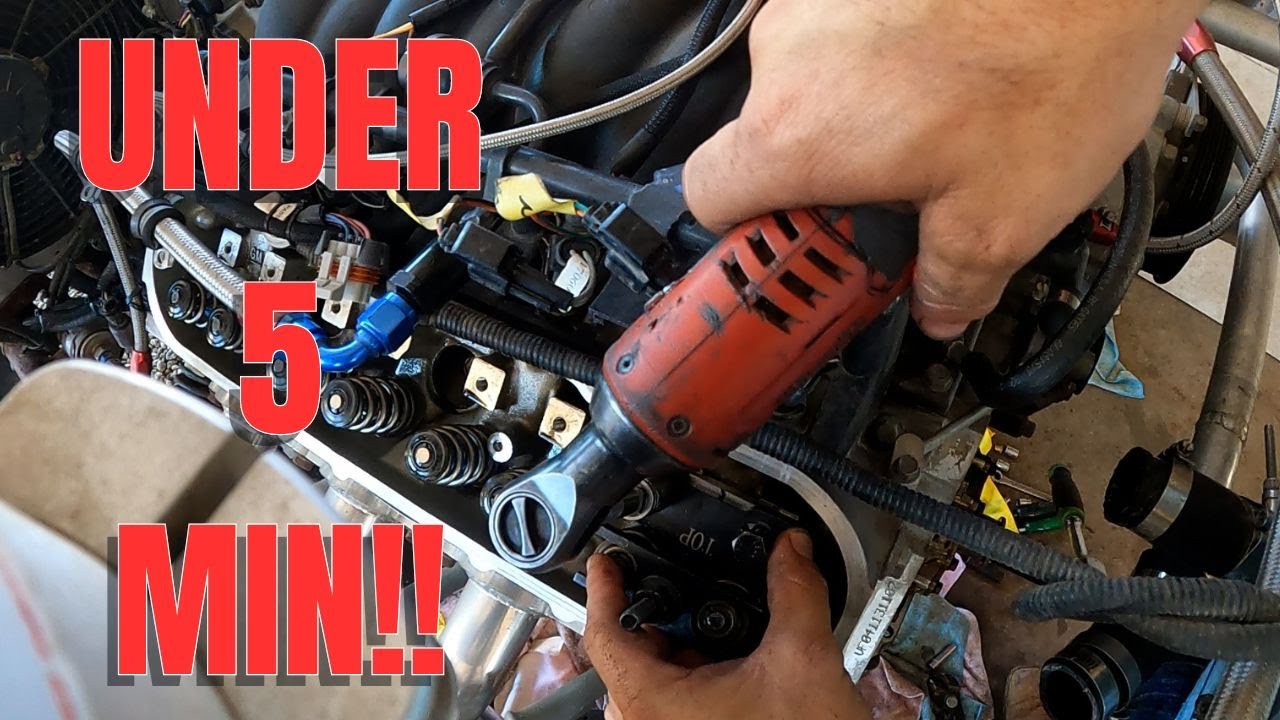 How to: Change Valve Springs & Seals on an LS Engine in Under 5 Minutes!