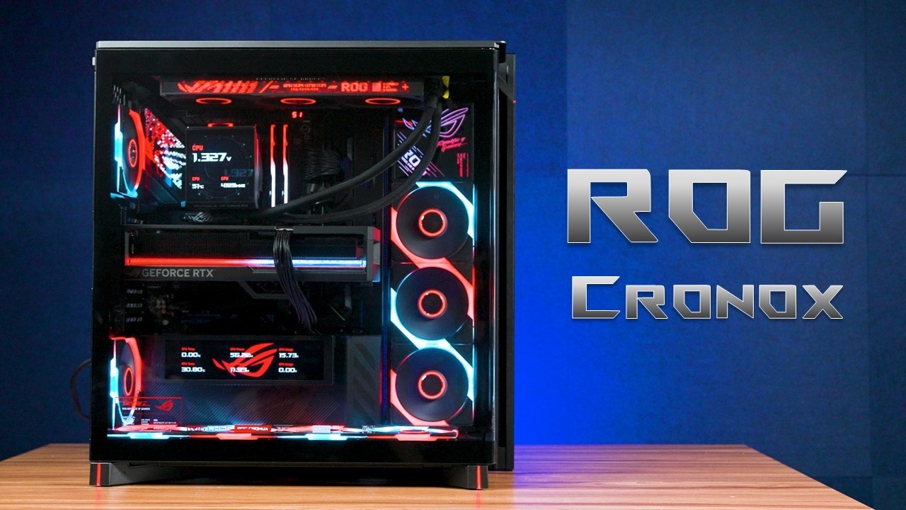 【Huan】當ROG也推出海景房機殼?! ROG Cronox開箱實測