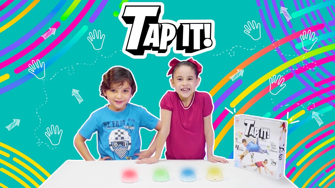 4 juegos y mucha emoción con Tap it.