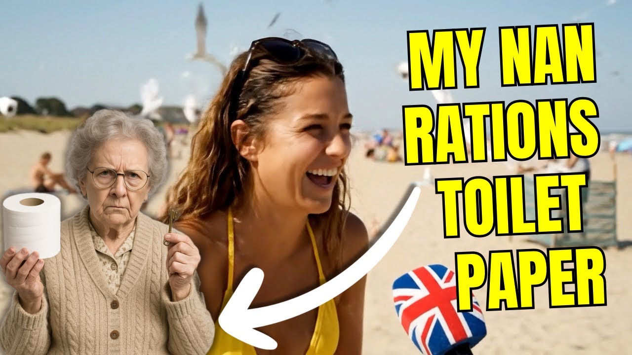 British Beachgoers Reveal Their Strangest Family Secrets 😳😂 VEO 3