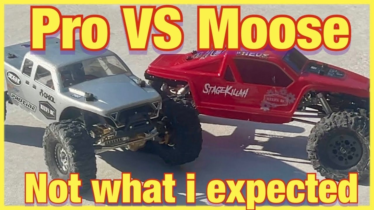 Axial Scxpro против MEUS Moose
