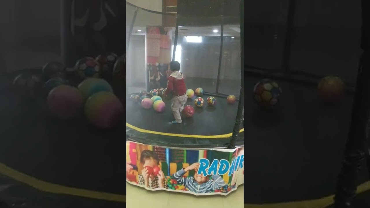 jumping with ball 