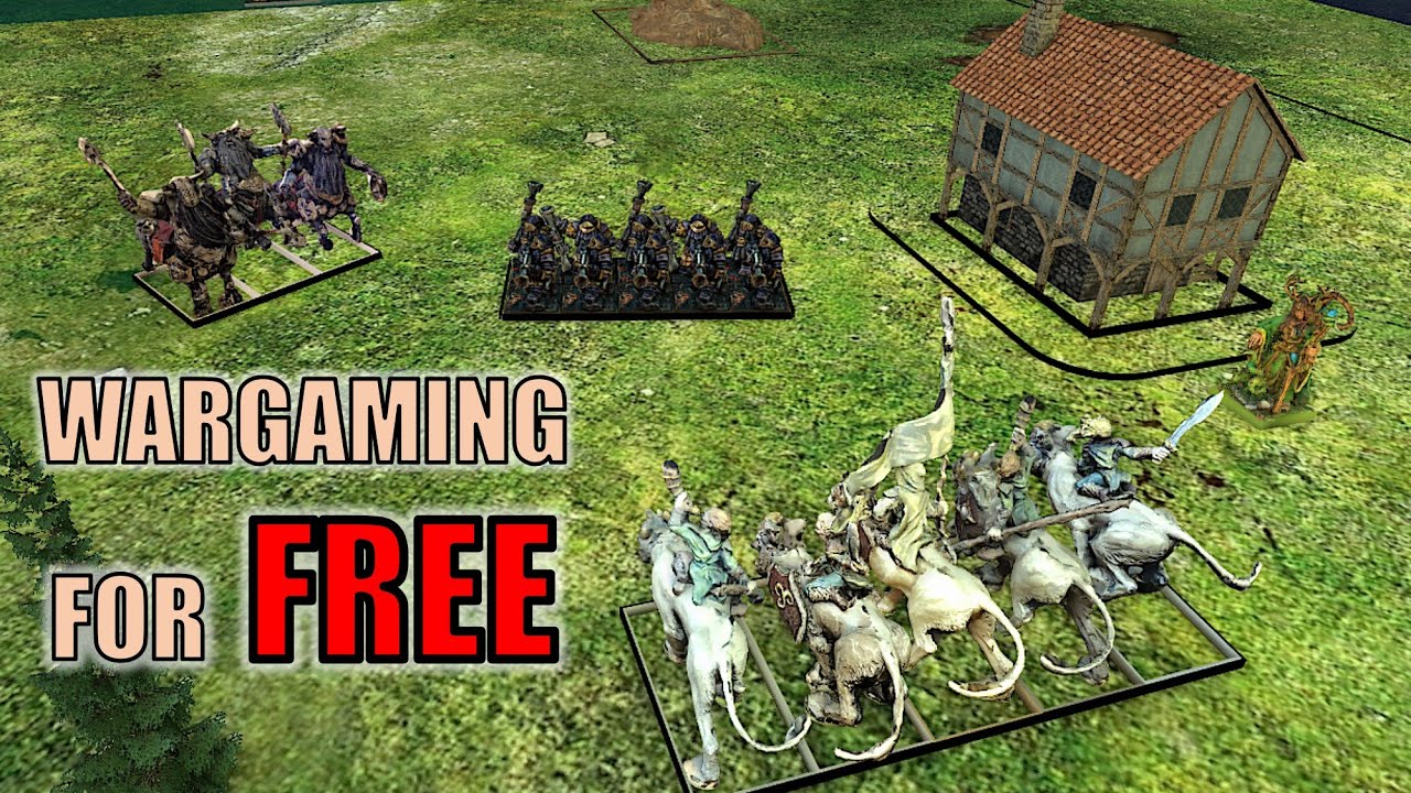 playing our wargame on Tabletop Simulator