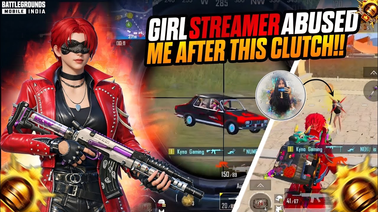 Girl Streamer Abused Me After This🤬 Intense Clutches In Ginnie Mode🔥