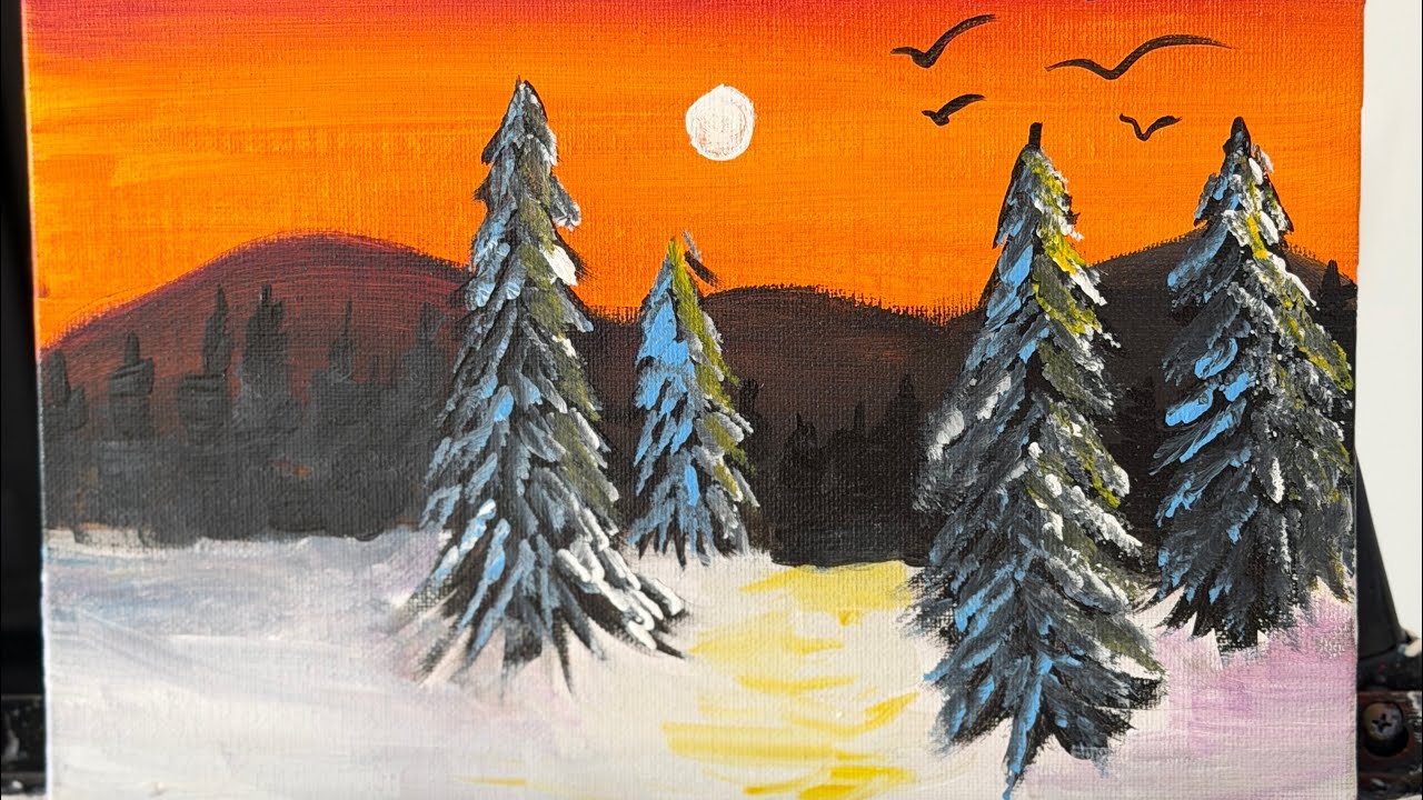 Easy winter sunset(Part1)