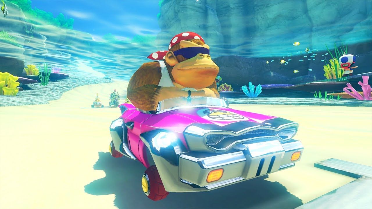 Mario Kart 8 Deluxe - Funky Kong (Star Cup)