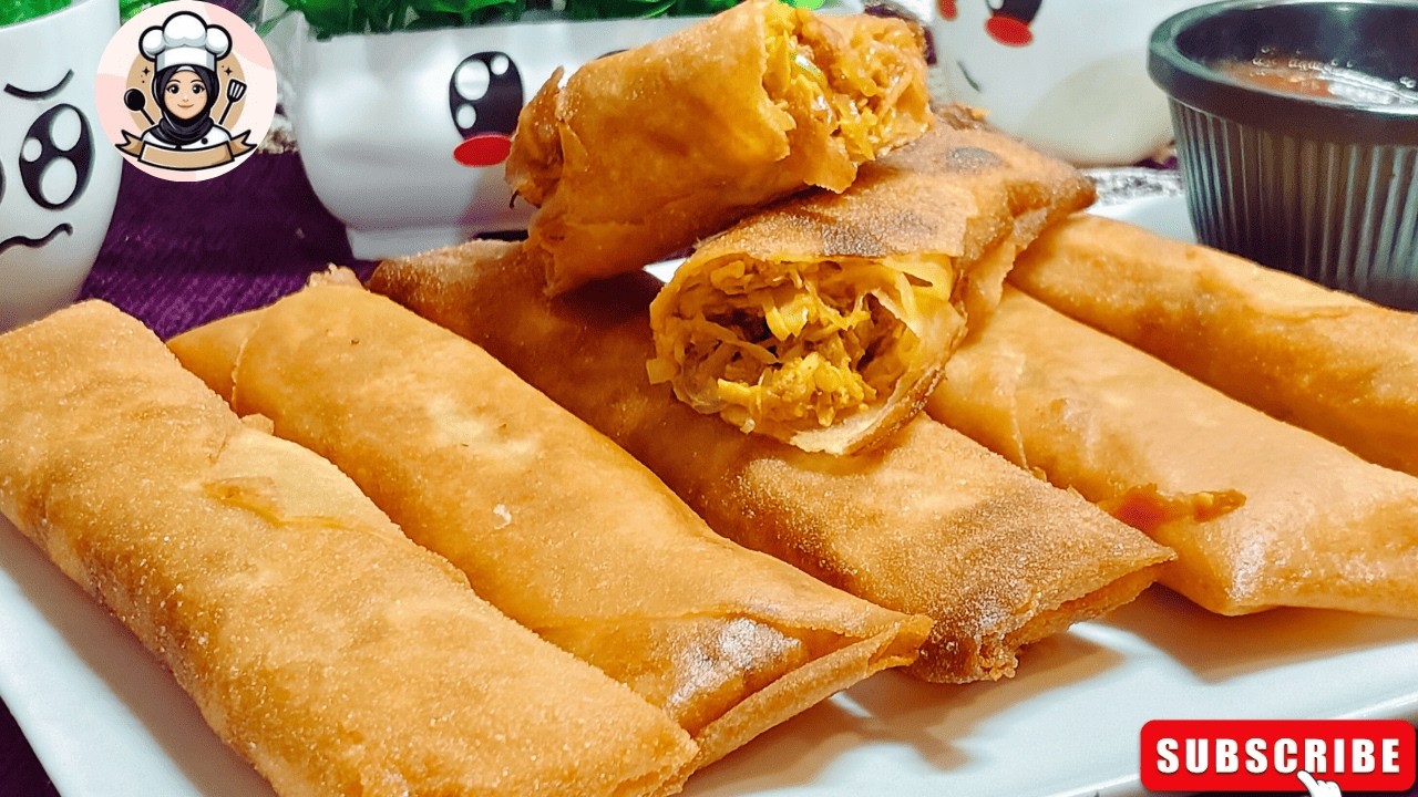 Chicken Spring Roll Recipe😋 | Ramadan Special Episode 2 | #trending#ramadan  @FlavoursbyShaista