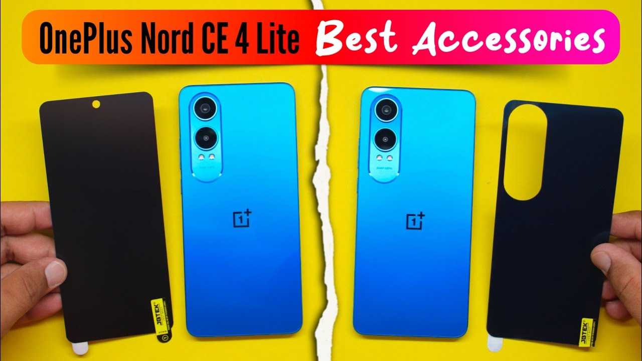 OnePlus Nord CE 4 Lite Matte Screen Protector & Back Lamination!