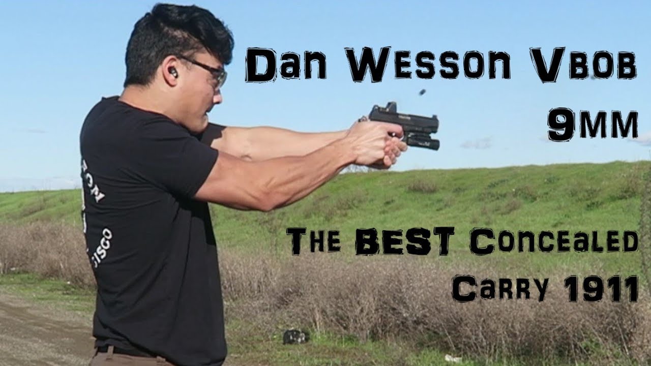 THE BEST CONCEALED CARRY PISTOL (for me) Dan Wesson Vbob 9mm Review