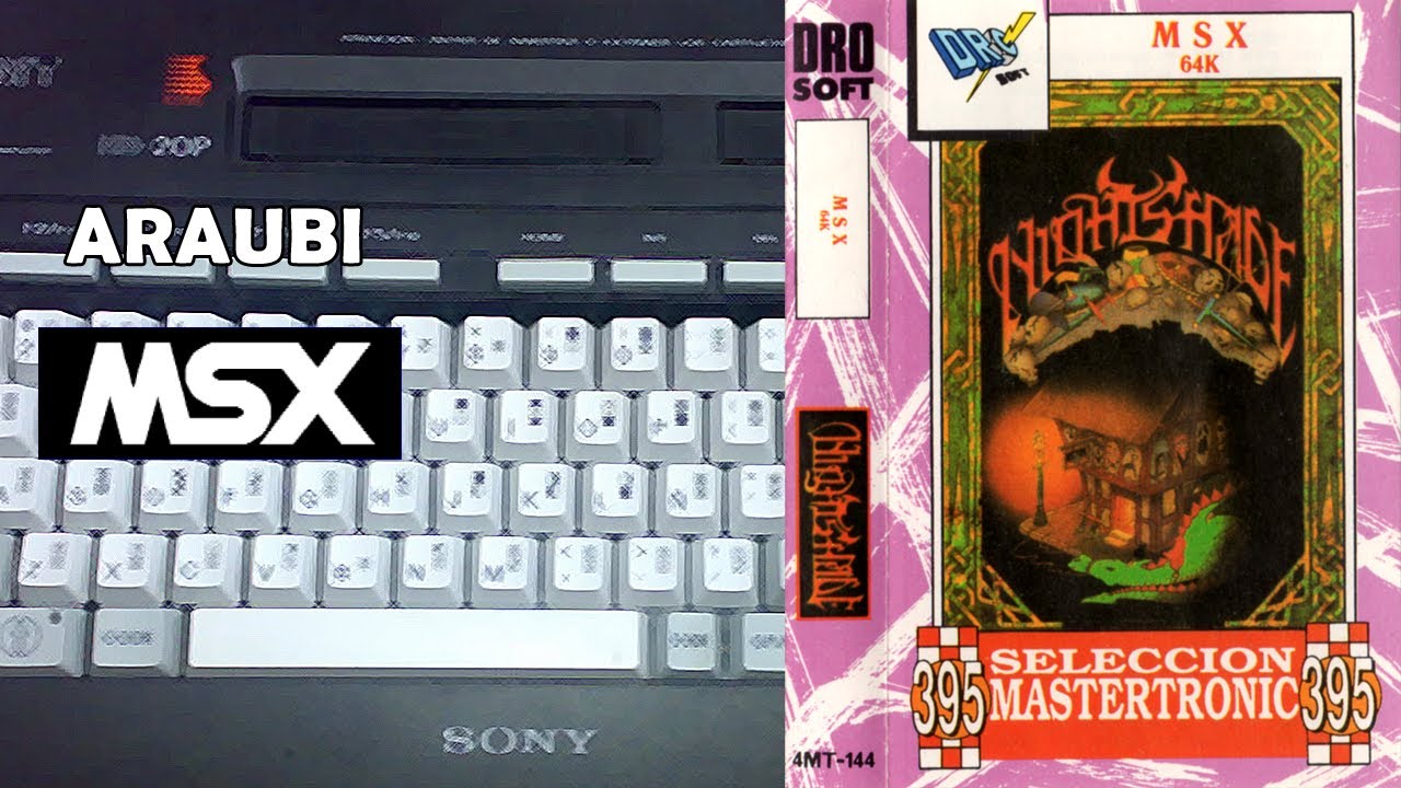 Nightshade (Ultimate, 1985) MSX [791] Walkthrough