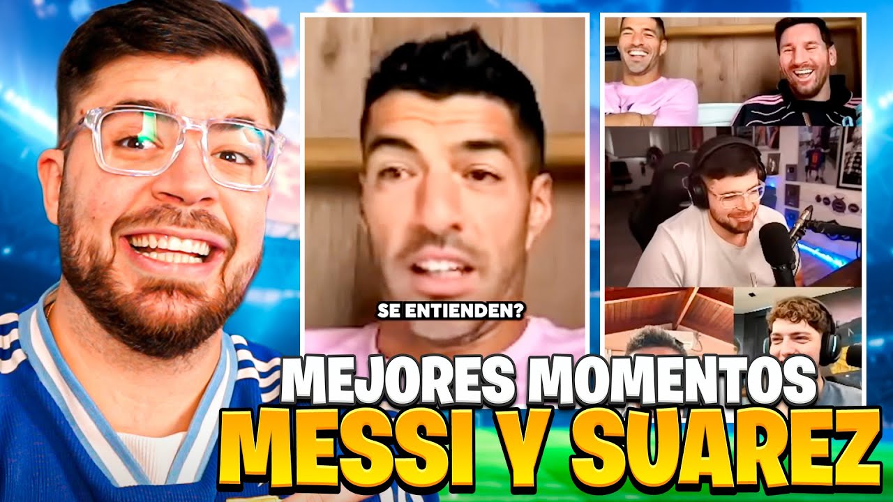 LA COBRA REACCIONA A LOS MEJORES MOMENTOS DE LA CHARLA CON MESSI Y LUIS SUAREZ