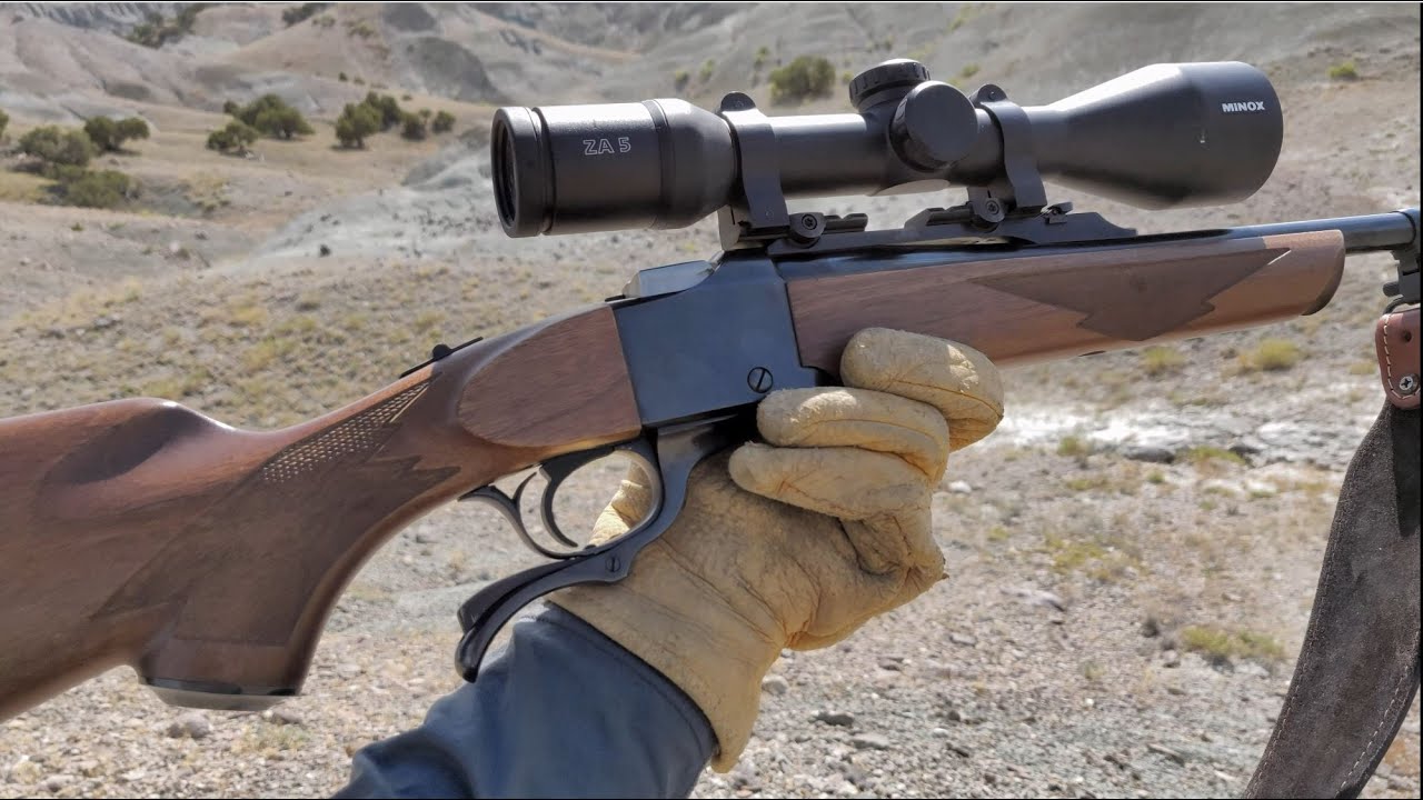 Ruger No. 1 - 7.62X39  Up Close and a Few Shots.
