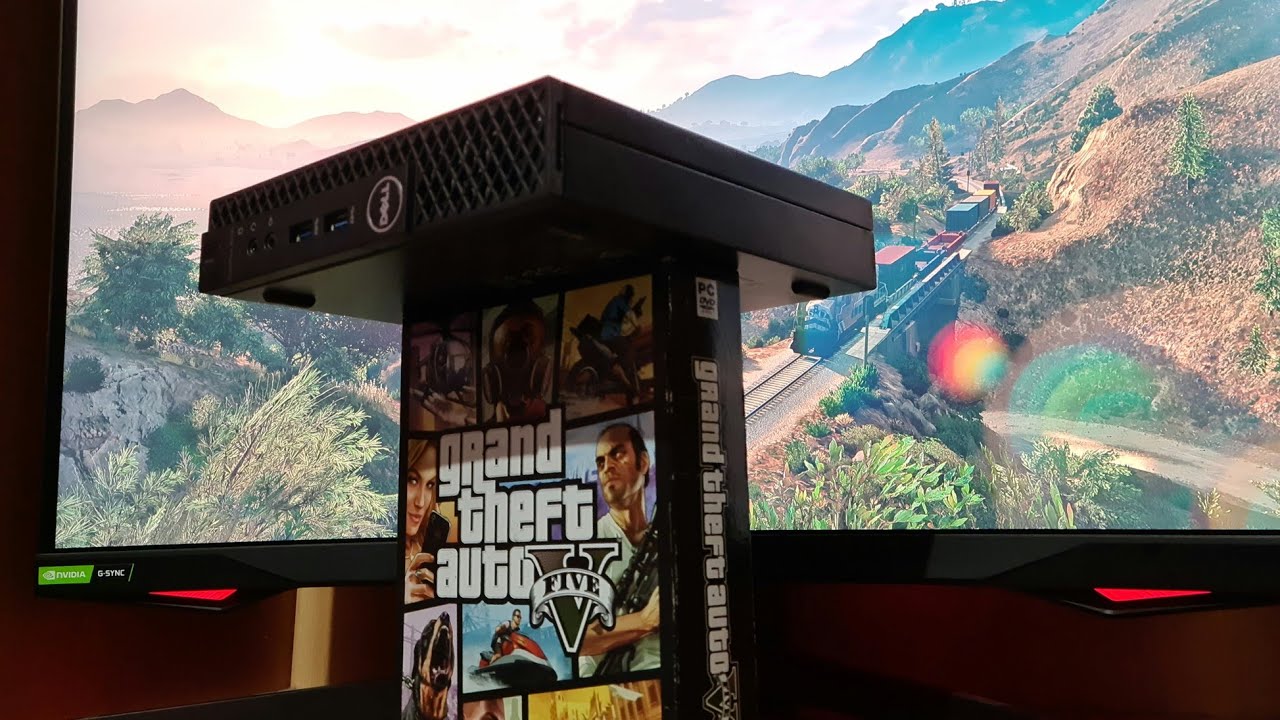 OMG, Playing GTA V on this Tiny Computer is Insane! II Dell OptiPlex 3050 Micro Review