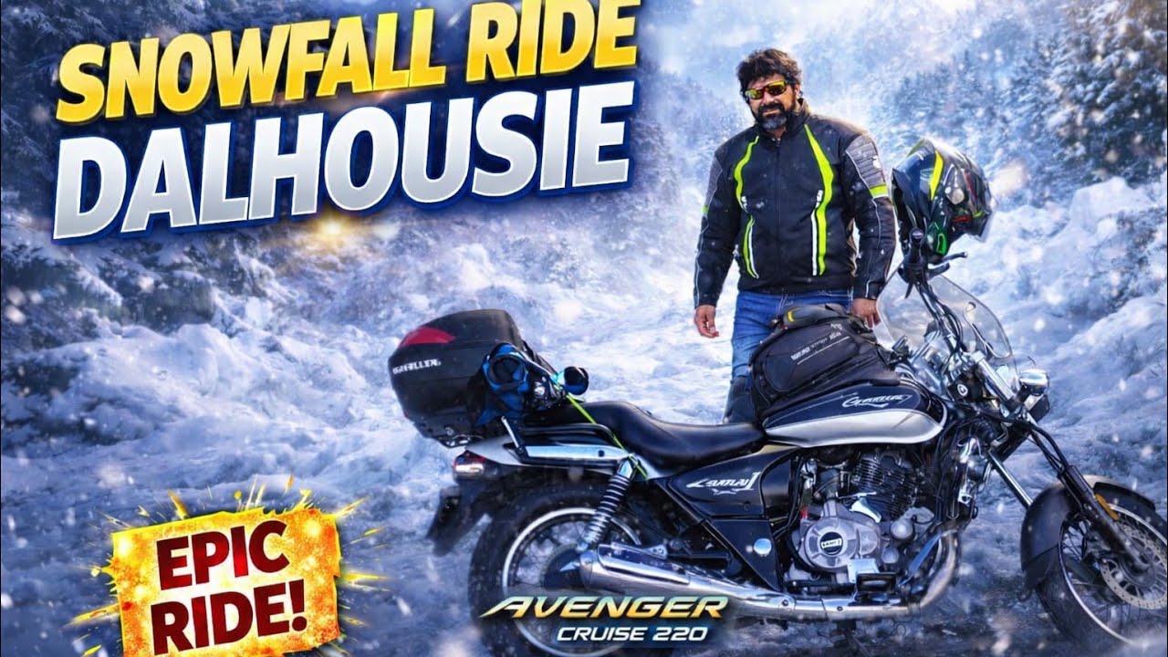 Avenger Cruise 220 II Dalhousie Ride II One Day Solo Ride To Lakad Mandi Dalhousie II