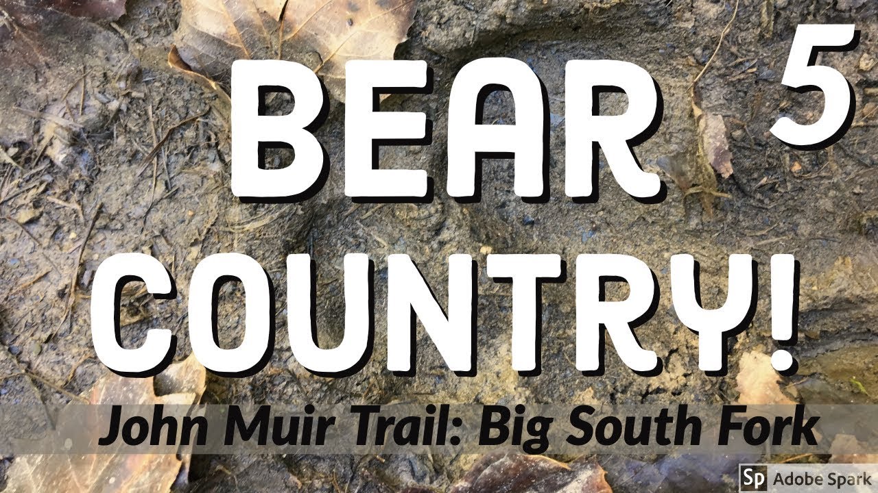 JMT Episode 5: No WHERE to Camp | Bear tracks at camp site