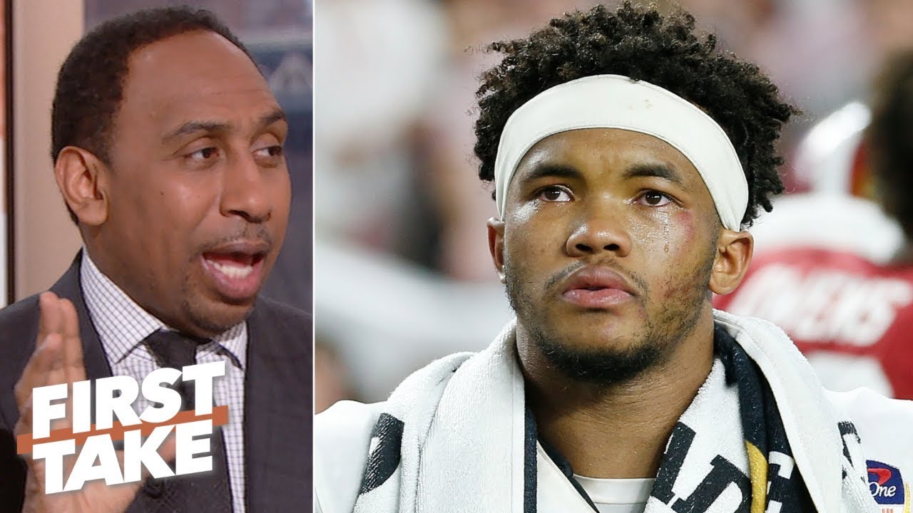 Kyler Murray is 'too small' to be No. 1 pick in NFL draft - Stephen A. Smith | First Take