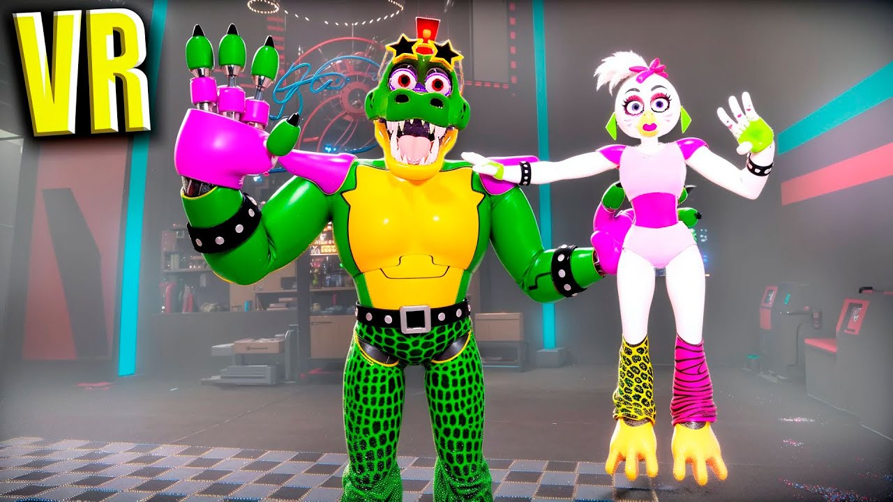 Гига Монти привёл меня в Mega Pizzaplex в Бонелаб FNAF COOP Bonelab Mod