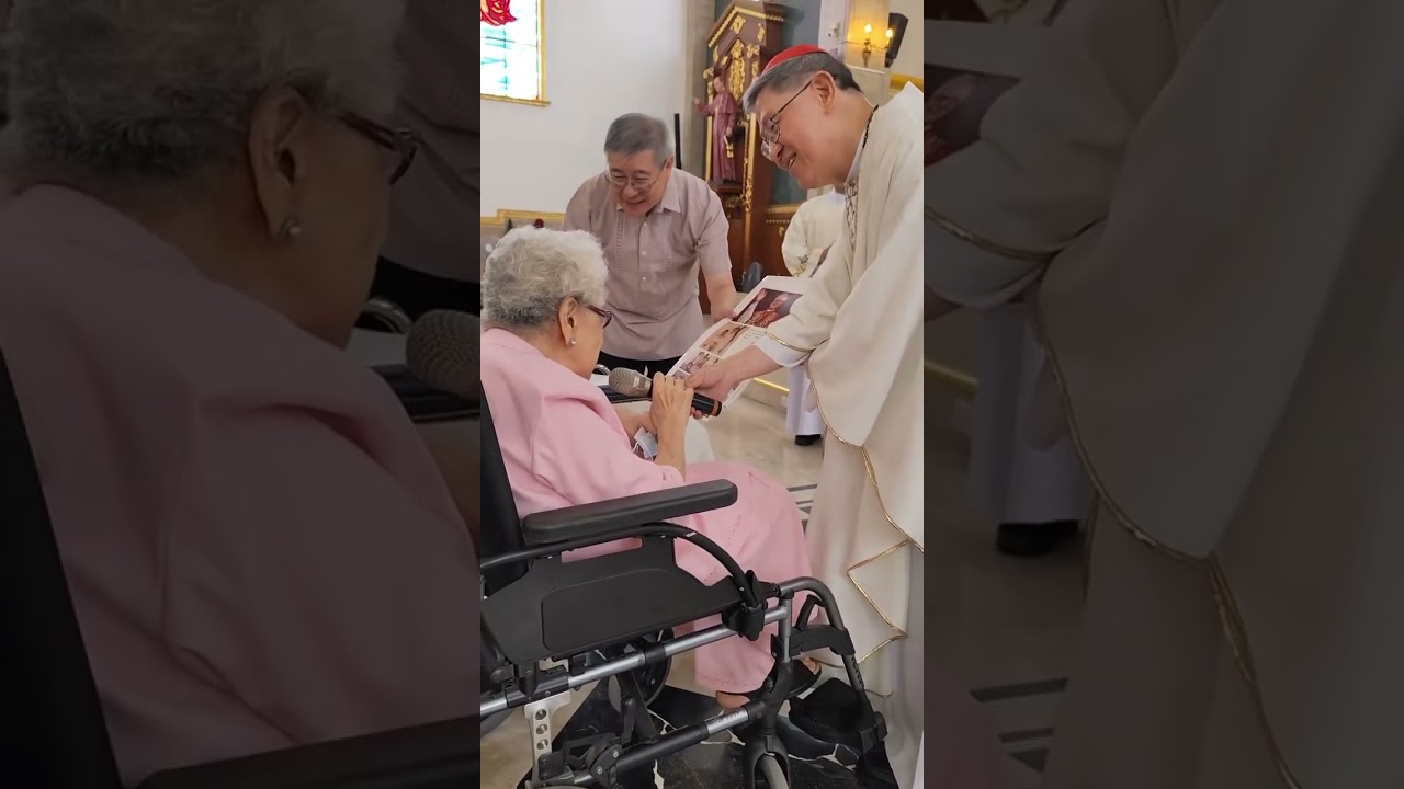Cardinal Tagle&rsquo;s Parents celebrate their 69th Wedding Anniversary #catholicchurch