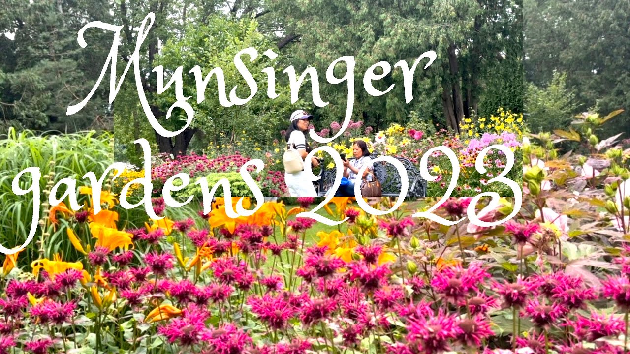 Munsinger Gardens Must See Flower Garden @ St Cloud Minnesota USA