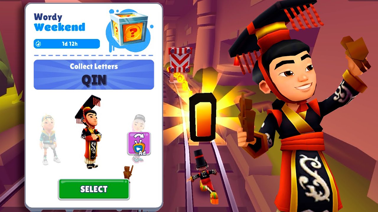 Subway Surfers Lunar New Year 2023 : Wordy Weekend | QIN
