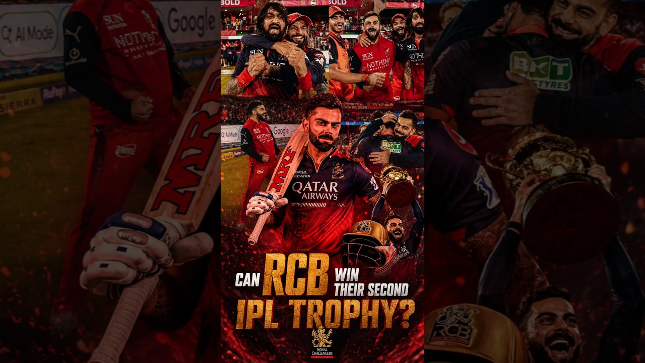 RCB WIN THEIR SECOND TROPHY?#ipl#ipl2026#cricket#cricketshorts#records#telugu#manojspeakz#love#rcb