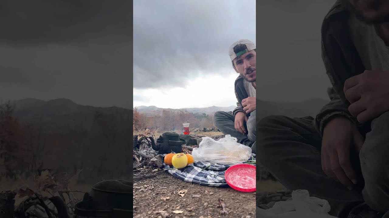 Bu hayatın en güzel bölümü dağda azık ateş çayı