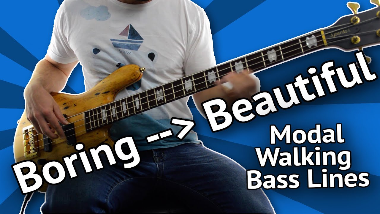 Hate Playing Modal Songs Like “So What”? Make Boring Walking Lines Beautiful! (3 Tricks)