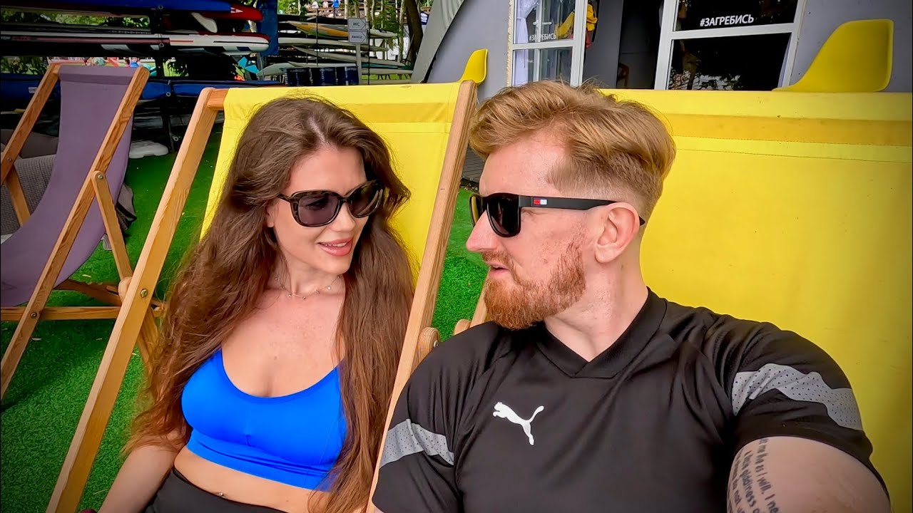 Russian Girl Takes Me Paddle Boarding 