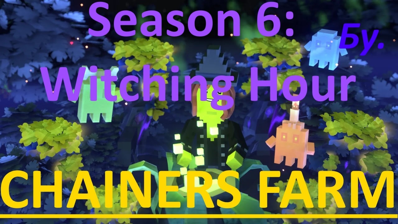 🔺Chainers Farm🔺 Season 6 Witching Hour! New items: 👻Ghost, Dark Tree, Witch's Cauldron! 🎃
