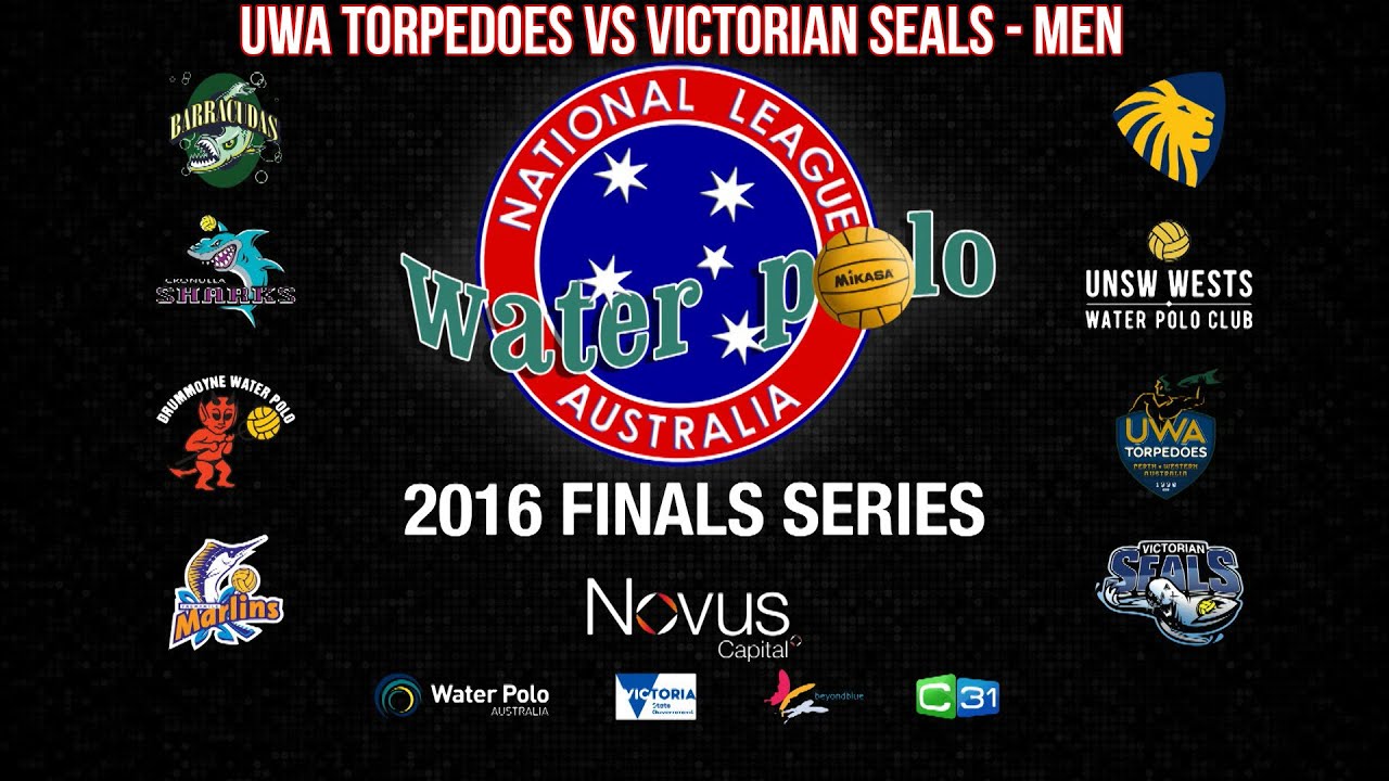 Men's UWA Torpedoes Vs Victorian Seals - 2016 National Water Polo League Final