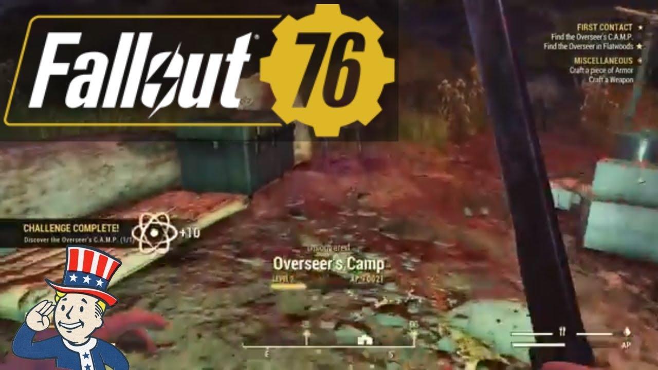 Fallout 76 - Overseer's CAMP (Beta Gameplay)