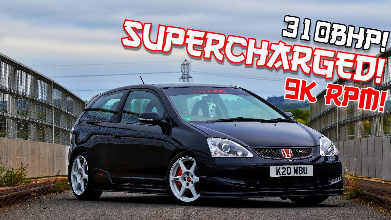 THIS *SUPERCHARGED!* EP3 CIVIC TYPE R SCREAMS TO 9K RPM!!