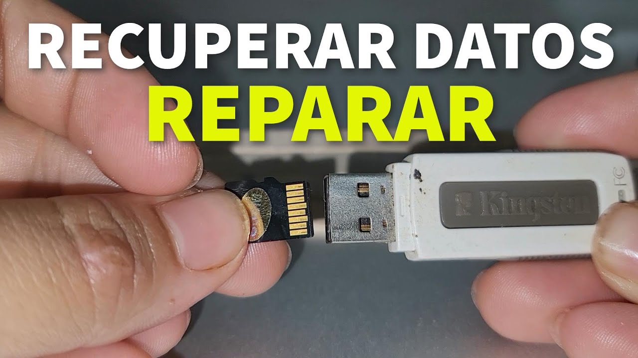 Recuperar Archivos de Memoria Dañada y Repararla GRATIS
