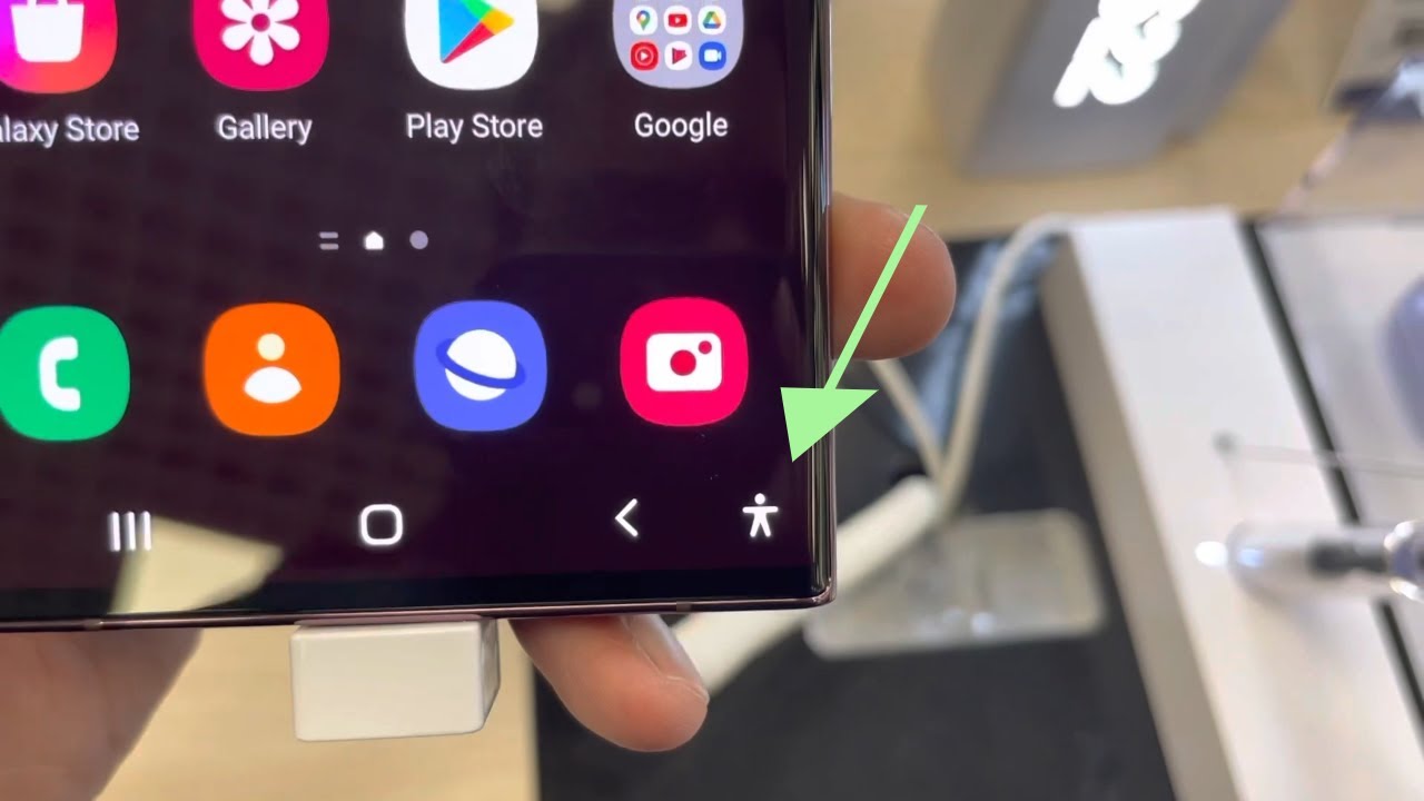 Samsung Galaxy S22 Ultra - How to Enable Extra Dim Shortcut