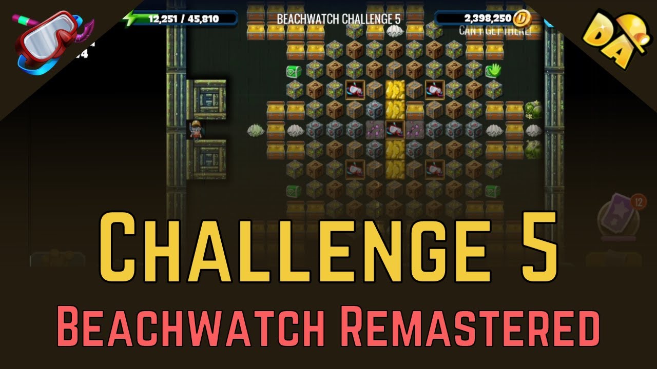 Challenge 5 - Beachwatch Remastered - Diggy's Adventure