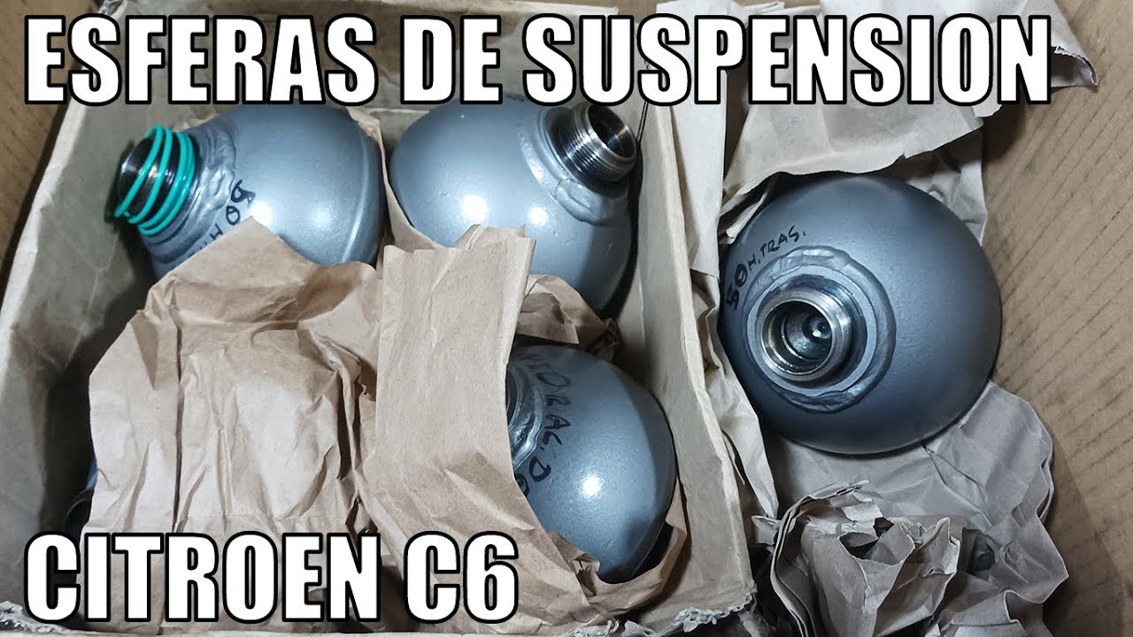 esferas de suspensión recargables en la Citroën c6