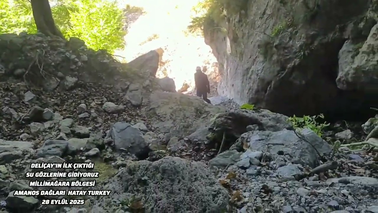 DELİÇAYIN İLK ÇIKTIĞI SU GÖZLERİNE GİDİYORUZ Amanos dağları Kuzuculu DÖRTYOL HATAY TURKEY 
