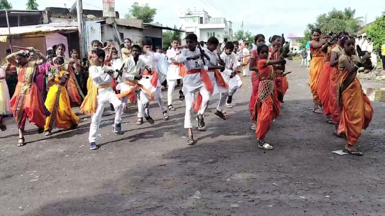 दैवत छत्रपती लेझीम नृत्य 