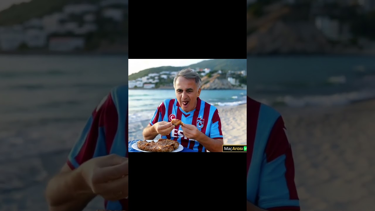Şenol G&uuml;neş BODRUM DA &ccedil;&ouml;kertme kebabı yerken Mac sonu#şenolg&uuml;neş #trabzonspor #bodrumspor #ts #gs